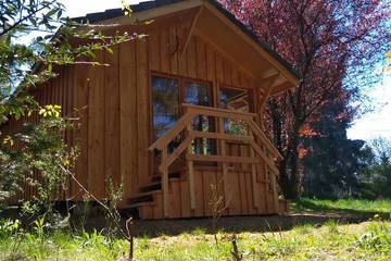Gîte pour 2 personnes, avec jardin à Aydat