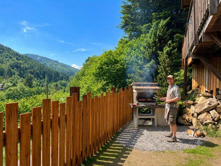 Location de vacances pour 6 personnes, avec jacuzzi ainsi que terrasse et jardin, animaux acceptés à La Bresse - 4