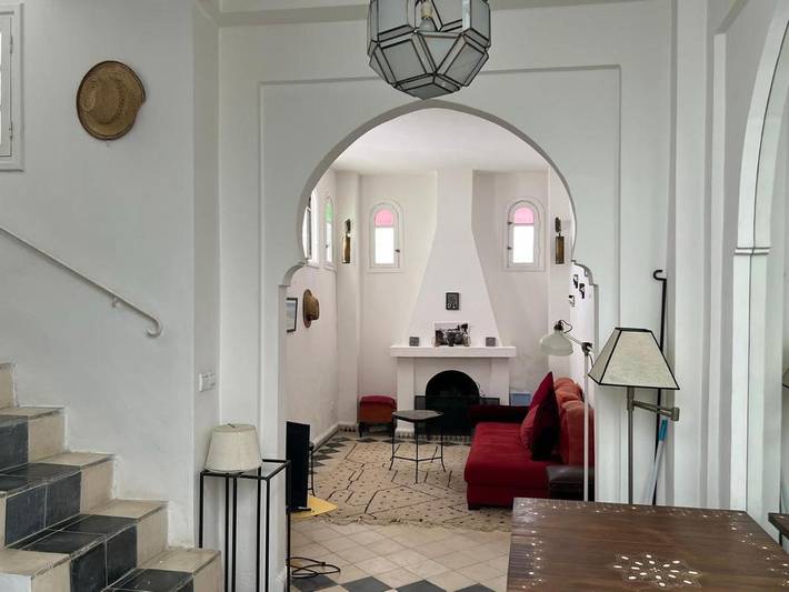 Riad pour 5 personnes, avec vue et terrasse à Rabat