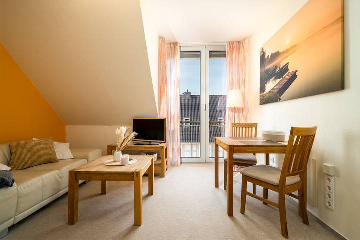 Ferienwohnung für 2 Personen, mit Sauna und Garten, kinderfreundlich in Mirow