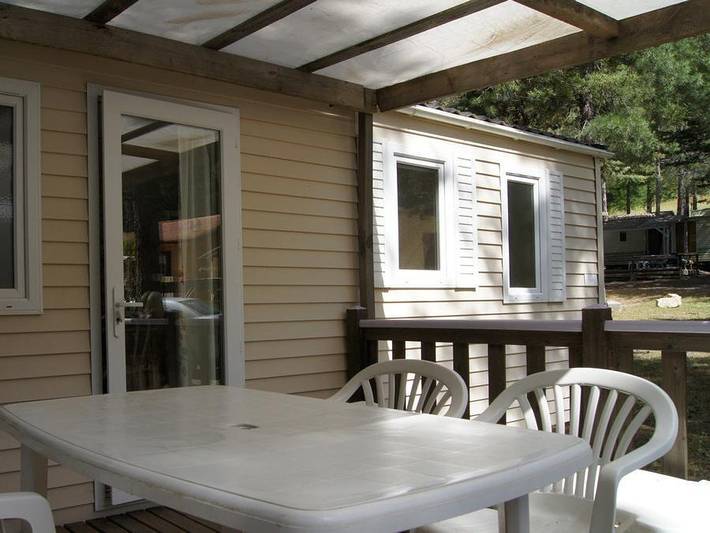 Camping La Source - Mobilheim 4 personen - Adonis – – - 2 Schlafzimmer in Sournia, Regionaler Naturpark Corbières-Fenouillèdes