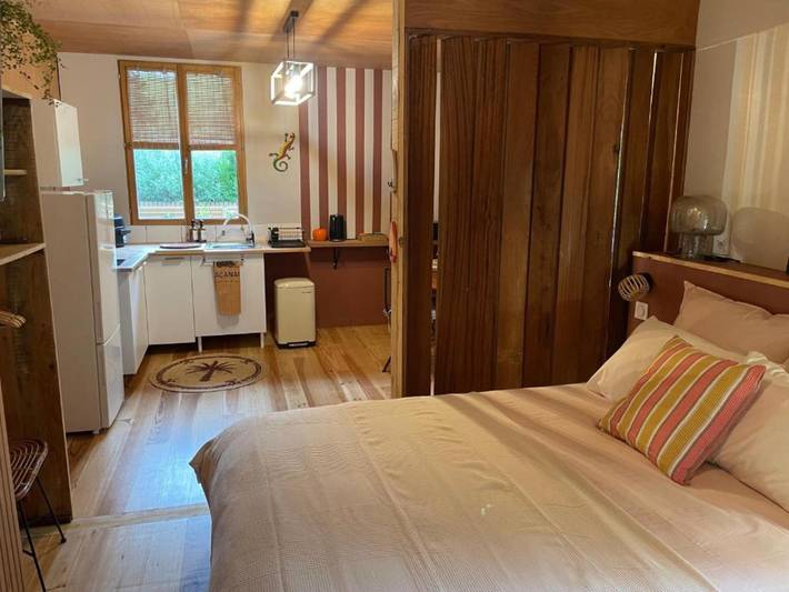 Location de vacances pour 2 personnes, avec jardin dans Lac de Lacanau