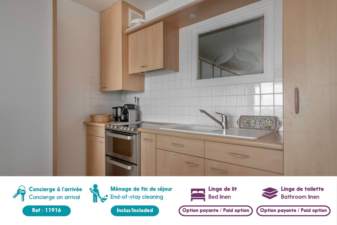 Apartamento entero, La Baule: playa a 30 m y cerca de todos los comercios in La Baule-Escoublac, Côte de Jade
