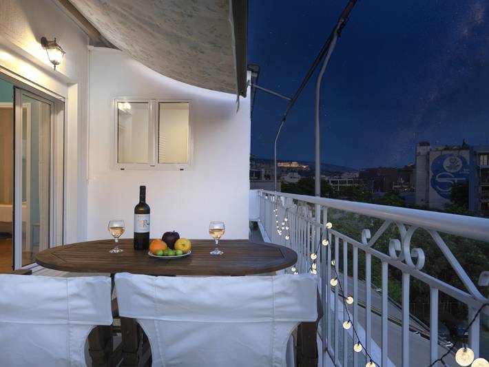 Apartamento de férias para 4 pessoas, com varanda e vista - 1