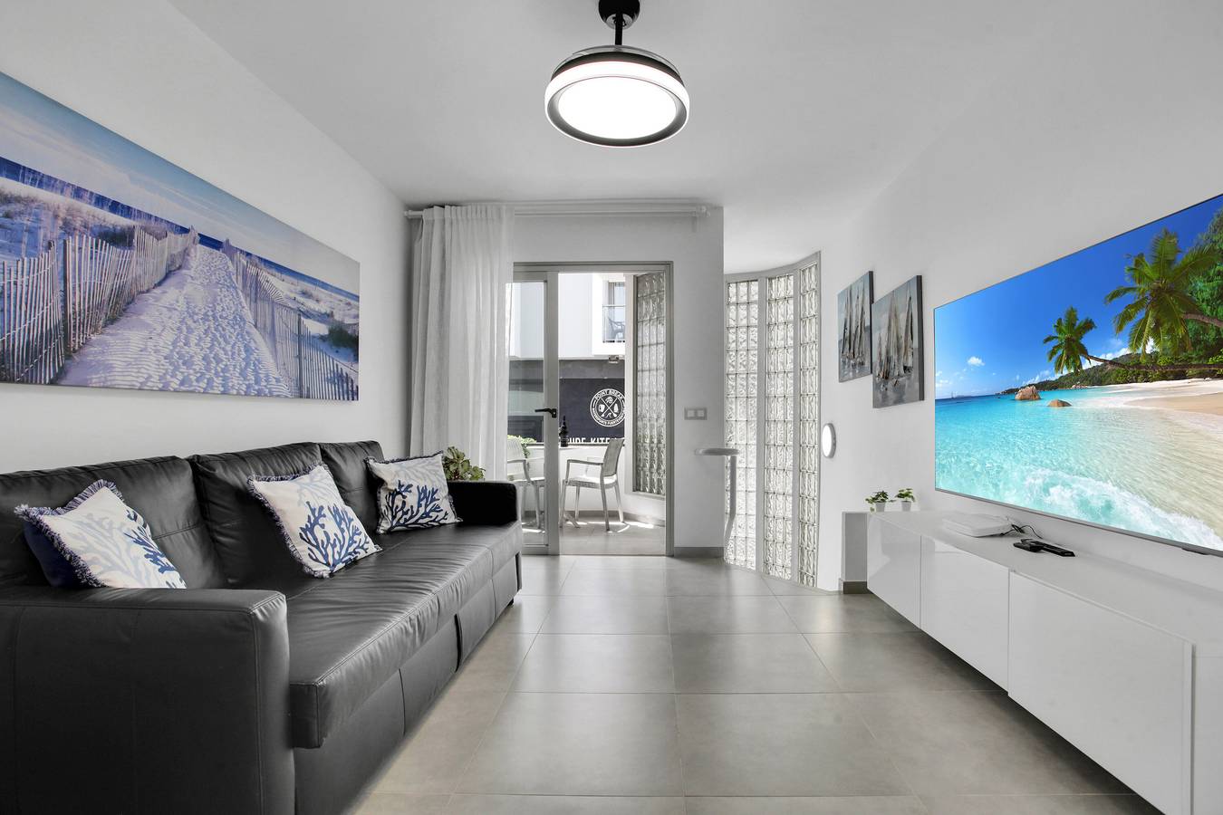 Appartamento intero, Appartamento per vacanze '7even' con vista mare, balcone e Wi-Fi in Corralejo, La Oliva