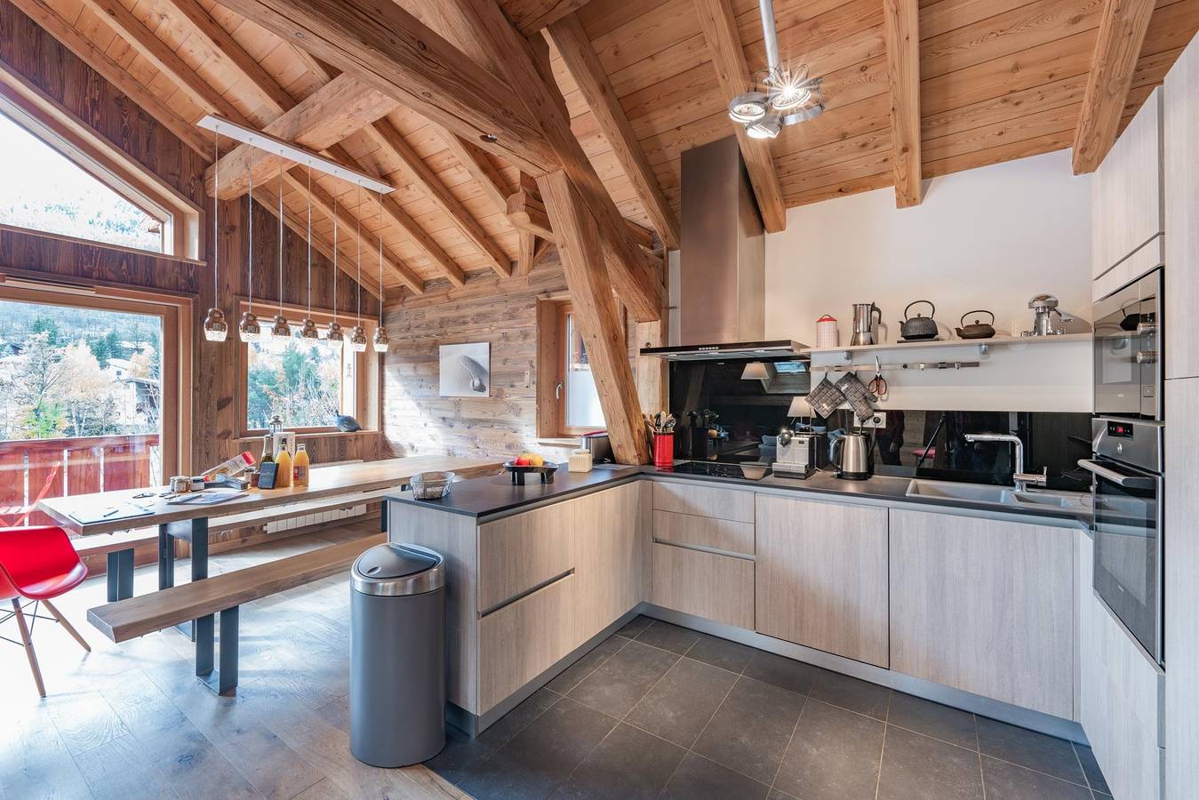 Appartement entier, Appartement Baikal 9 Pers Vue sur le domaine skiable. in La Salle-les-Alpes, Serre Chevalier