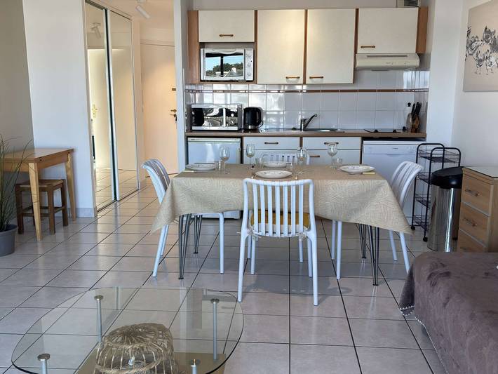 Gîte pour 4 personnes, avec terrasse dans Port Haliguen - 3