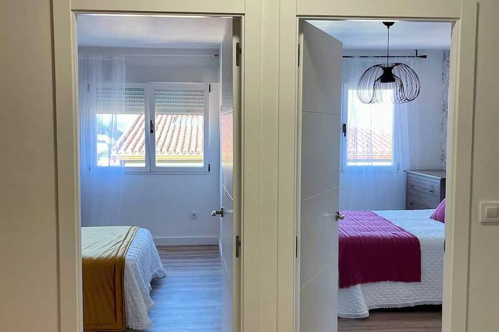 Ganze Wohnung, Family apartment near the beach in A Pobra do Caramiñal, Rías Baixas