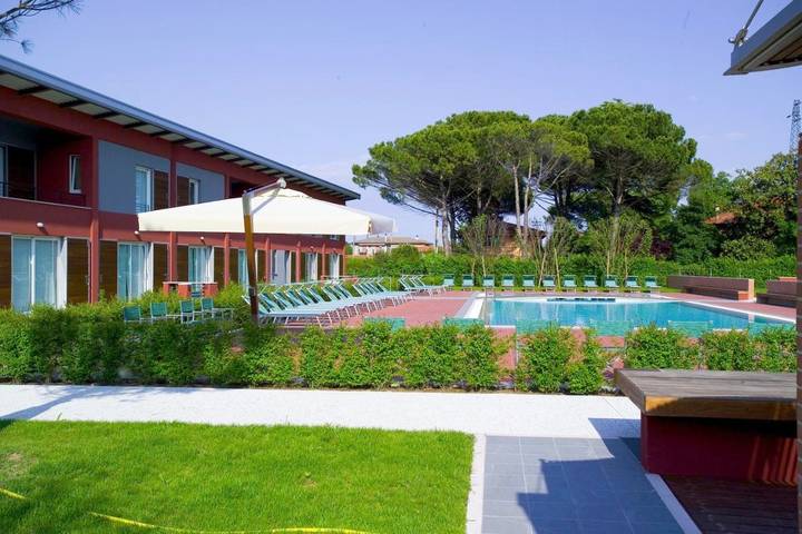 Ferienhaus für 4 Personen, mit Pool und Garten sowie Ausblick, mit Haustier in Jesolo - 3
