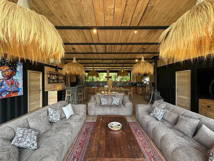 Location de vacances pour 10 personnes, avec vue et jardin, animaux acceptés à Sizun - 3