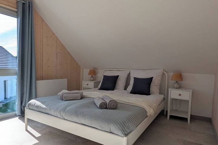 Scandinavian Villa with sauna and hot tube and big garden. in Kołczewo, Stettiner Haff