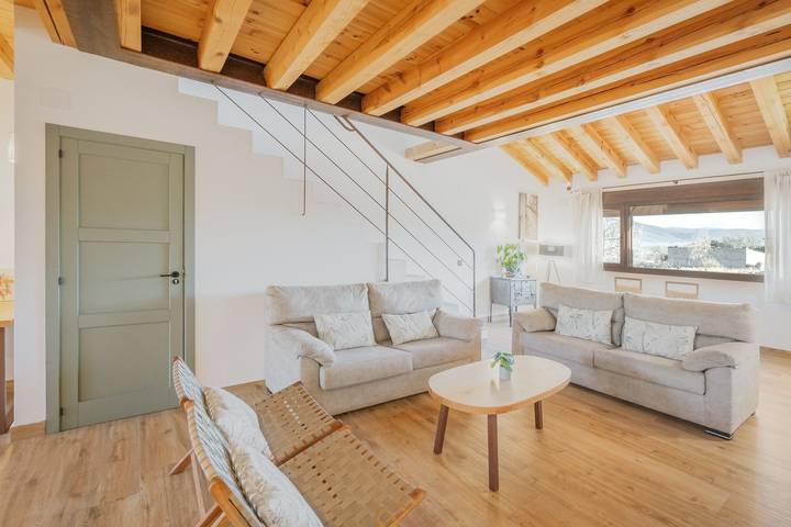 Casa rural con piscina para 14 personas, con Jardín en Sierra de Guadarrama - 4