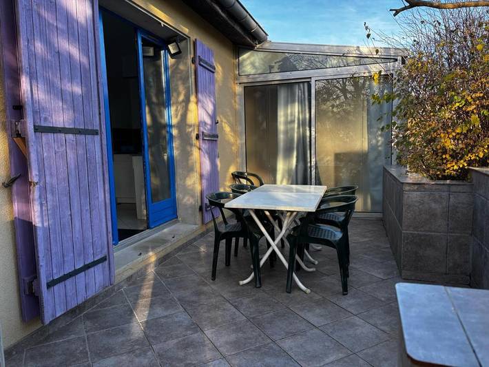 Hôtel pour 2 personnes, avec jardin et piscine, animaux acceptés à Lavilledieu - 4