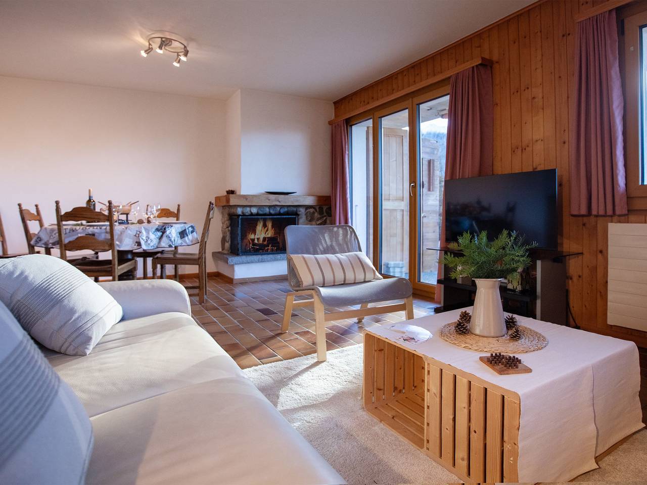 Ganze Wohnung, Le Schuss 1 in Gryon, Alpes Vaudoises