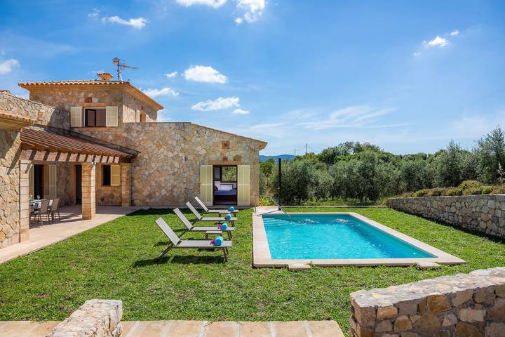 Finca für Gruppen für 4 Personen, mit Balkon und Garten in Son Servera - 2