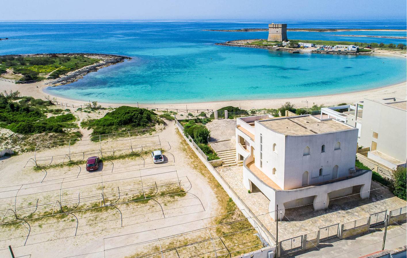 Appartamento intero, Accogliente appartamento al piano terra con vista mare e accesso diretto alla spiaggia in Scala di Furno, Porto Cesareo