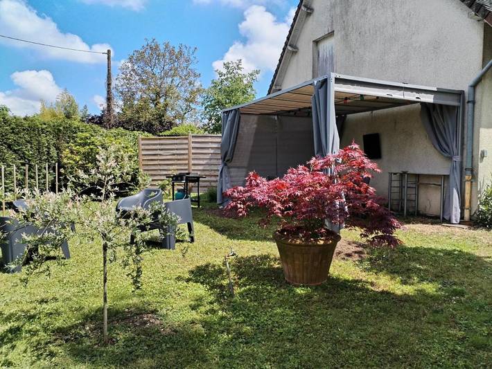 Gîte pour 4 personnes, avec Jardin et Vue à Muides-sur-Loire