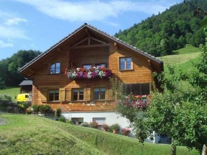 Ferienwohnung für 6 Personen, mit Terrasse und Garten in Schoppernau