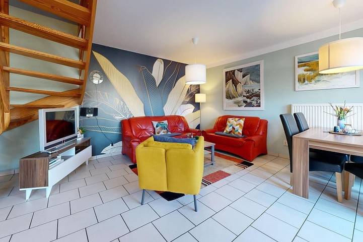 Ferienhaus für 5 Personen, mit Garten und Terrasse, mit Haustier in Lancken-Granitz