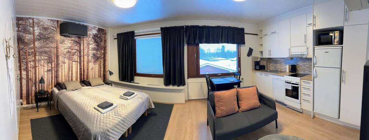 Gîte pour 6 personnes, avec Sauna et Vue sur le lac à Ivalo - 4