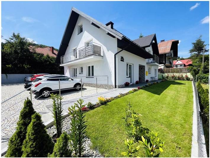 Dom gościnny dla 2 osób, z ogród i widok w Krynica-Zdrój