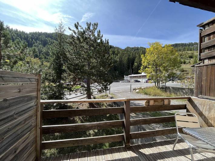 Location de vacances pour 4 personnes, avec vue et balcon à Pra-Loup