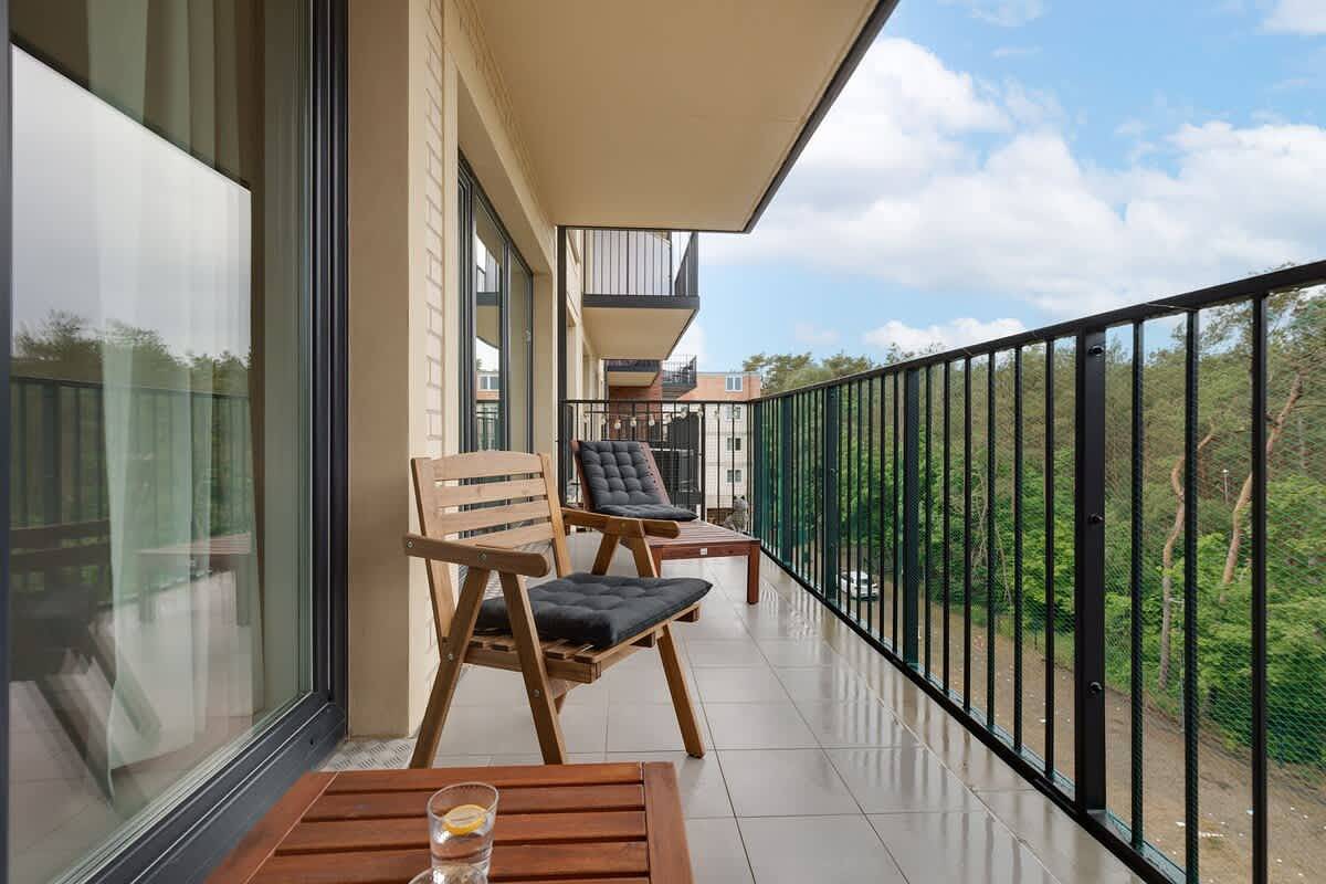 Ganze Wohnung, Stylish Apartment with Balcony | Parking | 250 m to the Beach in Międzywodzie, Baltic Sea Pomerania
