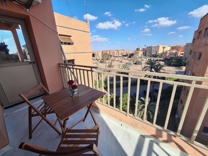 Gîte pour 5 personnes, avec balcon et vue dans Jardin Majorelle Marrakech - 2
