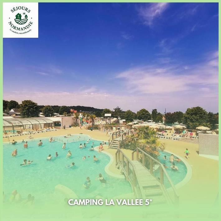 Parc de vacances pour 4 personnes, avec piscine ainsi que jardin et jacuzzi, animaux acceptés en Normandie - 4