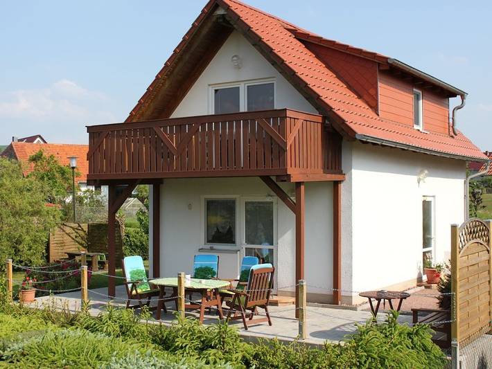 Ferienhaus für 5 Personen, mit Balkon und Terrasse sowie Garten in Gerstungen
