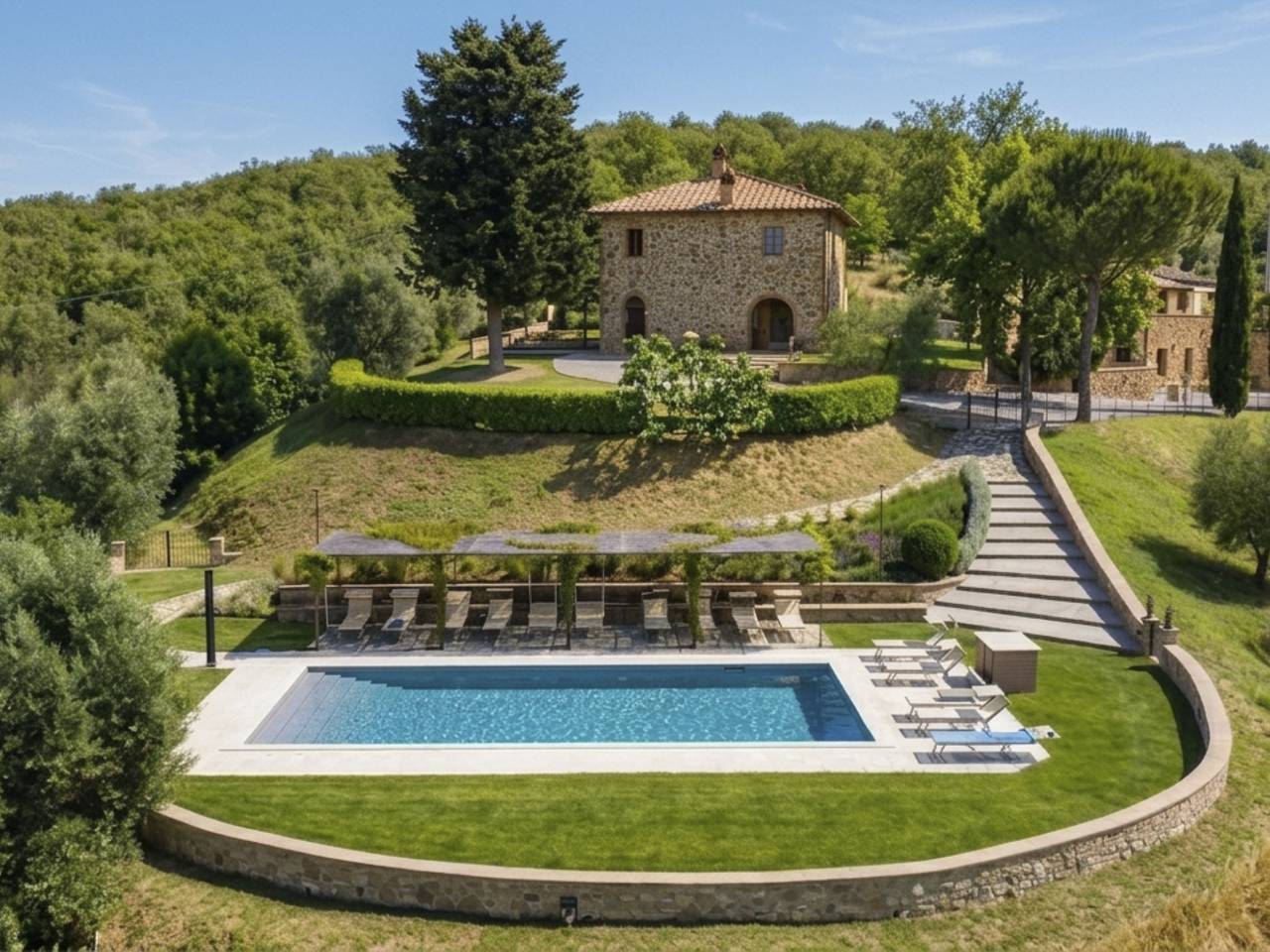 Appartamento Vacanze per 14 Persone in Panicale, Lago Trasimeno