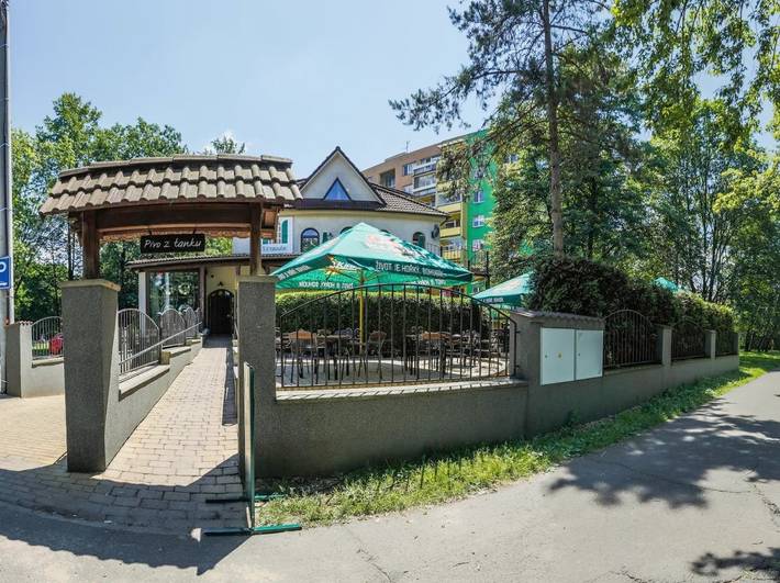 Dom gościnny, z Taras i Ogród oraz Widok w Frydek-Mistek