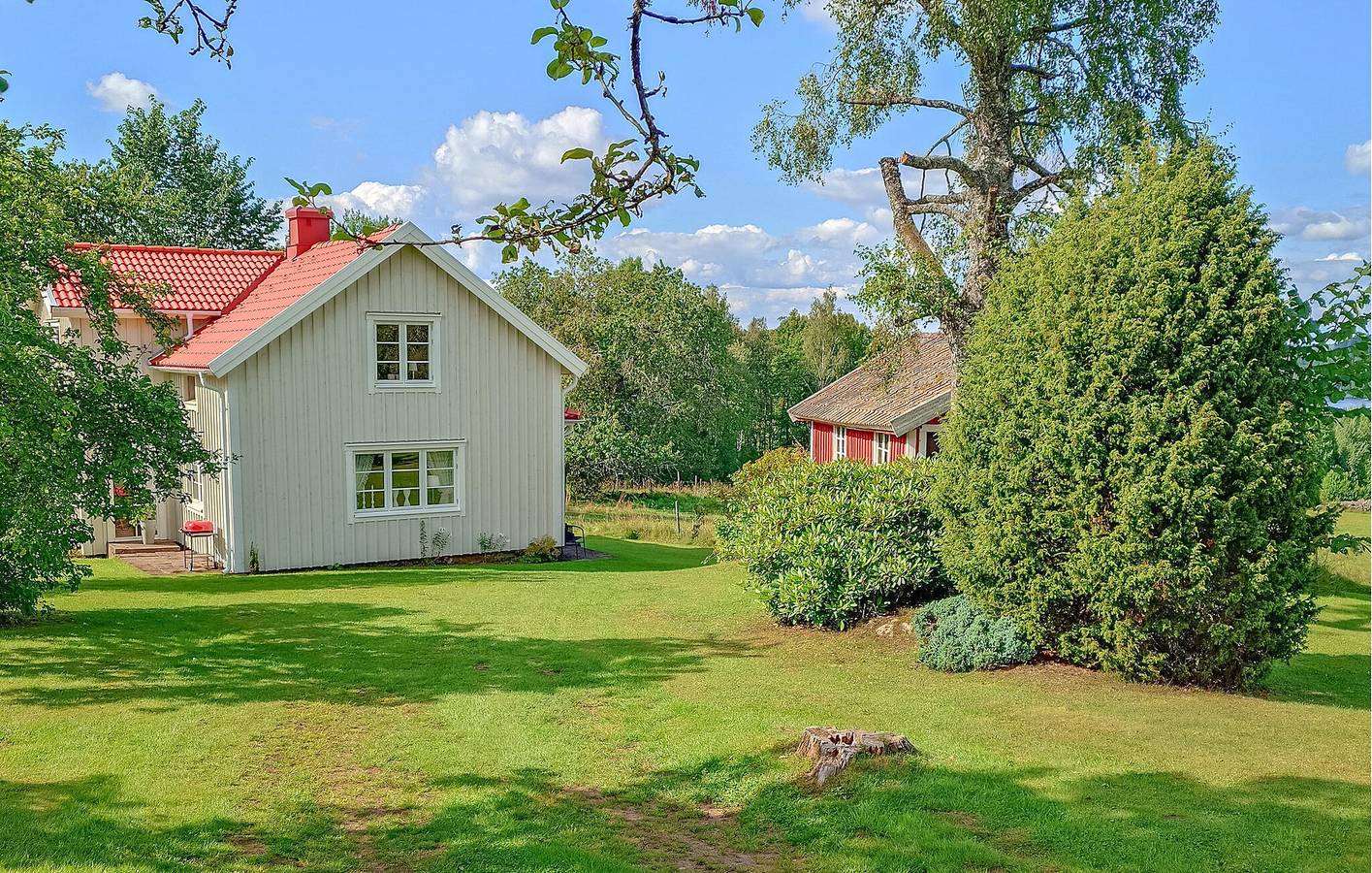 Ferienhaus für 6 Personen mit Terrasse in Jönköpings län