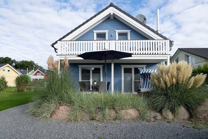 Ferienhaus für 6 Personen, mit Sauna und Garten sowie Balkon, kinderfreundlich in Süssau