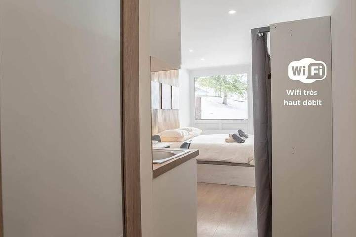 Gîte pour 2 personnes, avec balcon à Viuz-en-Sallaz