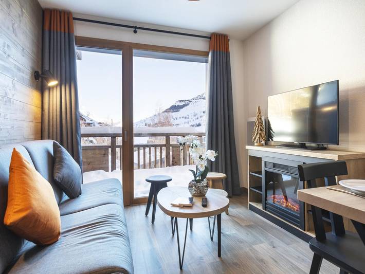 Gîte pour 6 personnes, avec Balcon/Terrasse ainsi que Piscine et Sauna à Vénosc