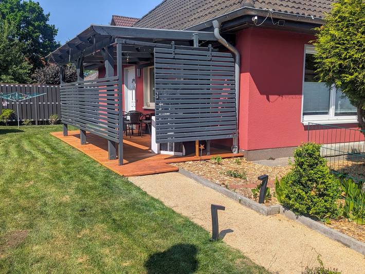 Bungalow für 5 Personen, mit Terrasse und Garten, kinderfreundlich am Schweriner See