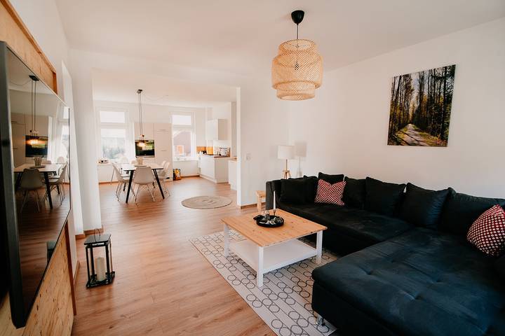 Ferienwohnung für 6 Personen, mit Balkon und Garten sowie Sauna und Ausblick in Langelsheim - 2