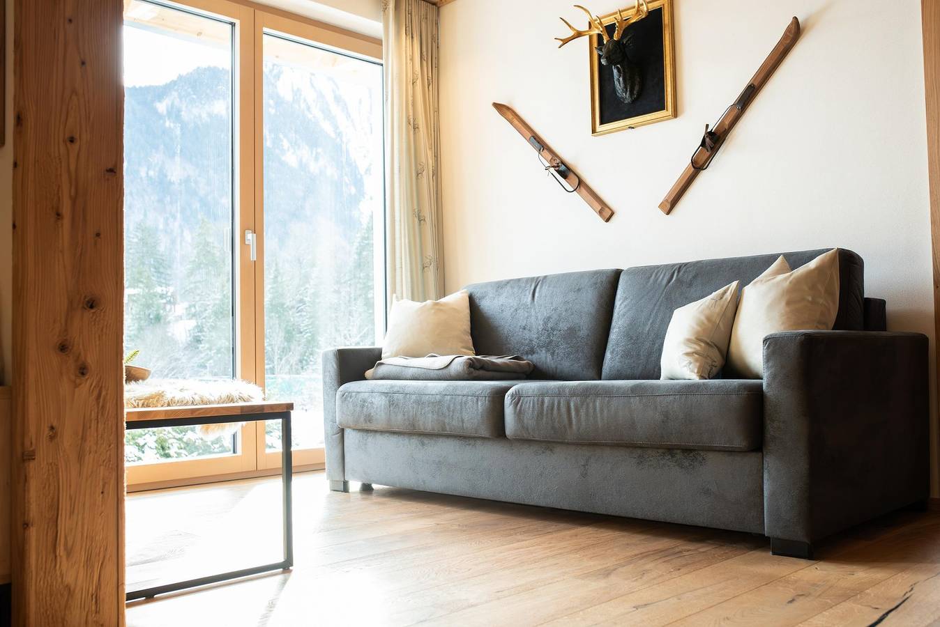 Ganze Ferienwohnung, Appartement/Fewo, Bad, Wc, 2 Schlafräume in Rätikon Gebirgsgruppe, Bürserberg