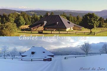 Gîte pour 15 personnes, avec jardin ainsi que sauna et terrasse à Les Hôpitaux-Neufs