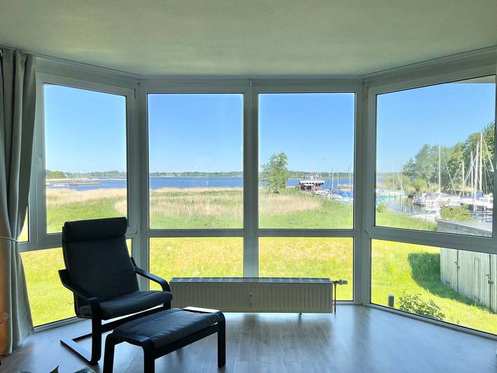 Ferienwohnung für 4 Personen, mit Garten und Ausblick in Schlei