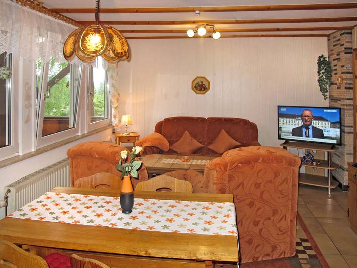 Ferienhaus für 4 Personen, mit Balkon und Terrasse sowie Garten am Rennsteig - 4