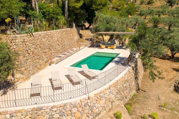 Finca mit hund für 14 Personen, mit Balkon und Terrasse sowie Garten und Pool in Sóller