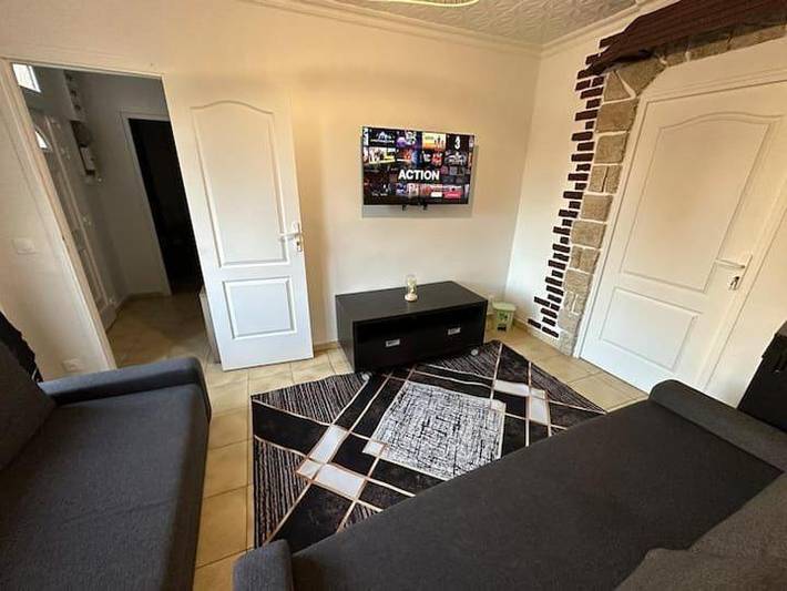 Appartement de vacances pour 8 personnes, avec jardin et vue, animaux acceptés