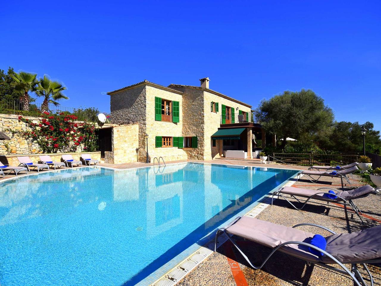 Villa für 13 Personen in Petra (Mallorca), Mallorca Inselmitte