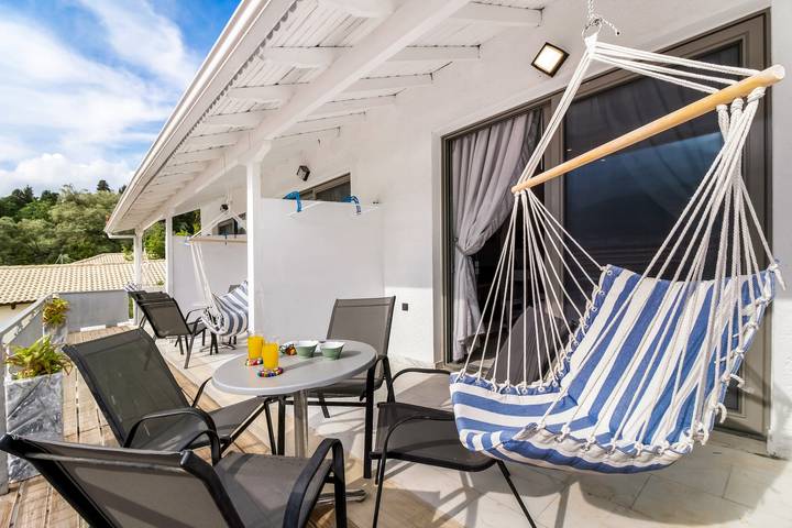 Studio für 3 Personen, mit Kinderpool und Sauna sowie Garten auf Lefkada - 2