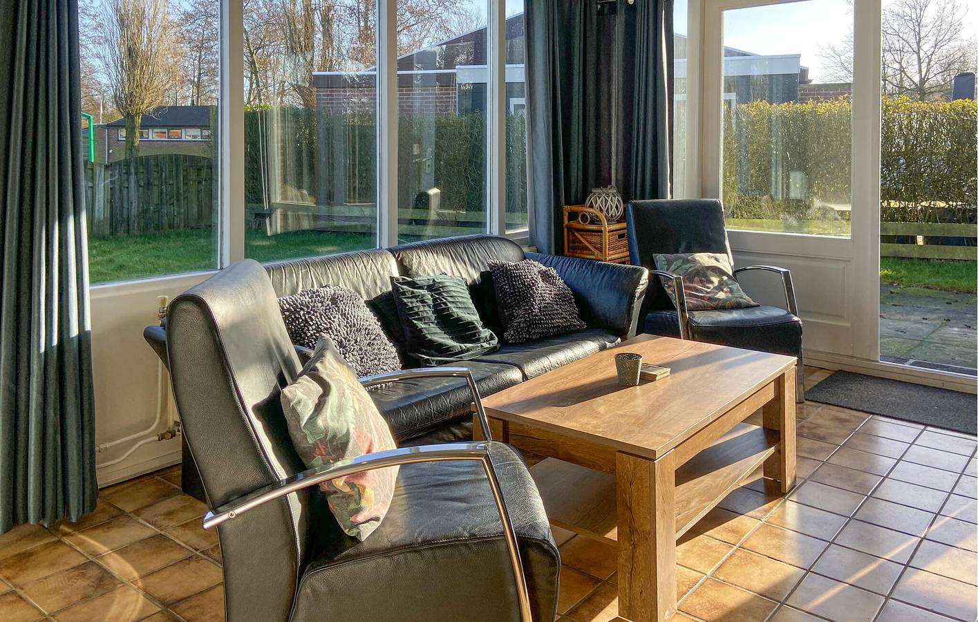 Vakantiehuis voor 4 personen met terras in Nederlandse Noordzeekust