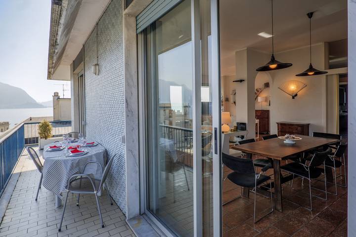 Ferienwohnung für 6 Personen, mit Balkon und Seeblick sowie Ausblick, mit Haustier in Comune di Verbania - 3