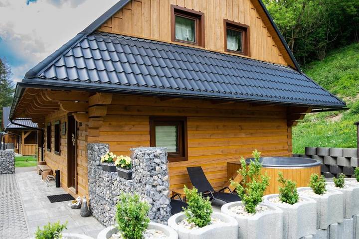 Chalet für 8 Personen, mit Ausblick und Sauna sowie Garten in der Slowakei - 4