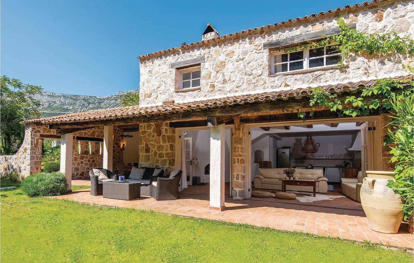 Ferienhaus für 6 Personen mit Terrasse in Trstenik, Peljesac